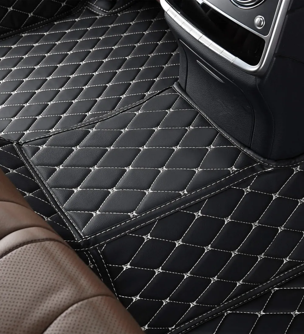 Diamond Series - Black with White Stitching - Image 4