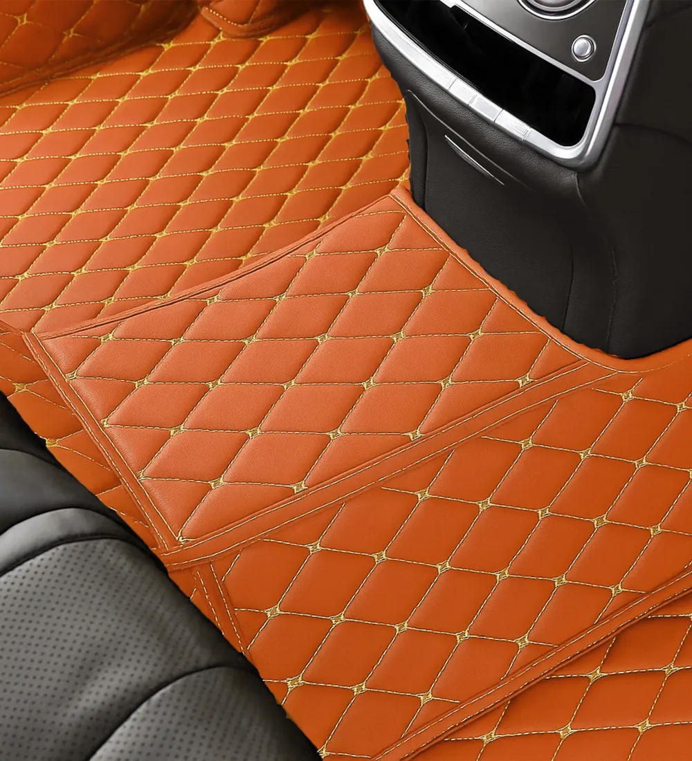 Diamond Series - Brown with Beige Stitching - Image 4