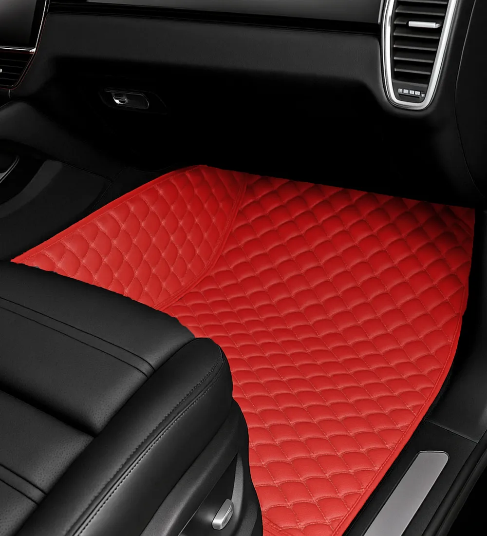 Diamond Series - Crimson with Beige Stitching - Image 2