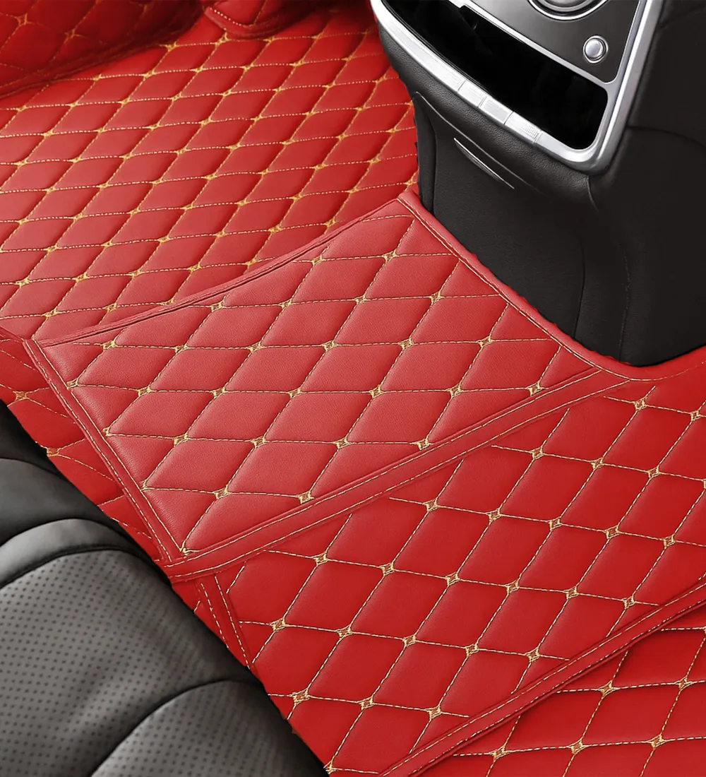 Diamond Series - Crimson with Beige Stitching - Image 4