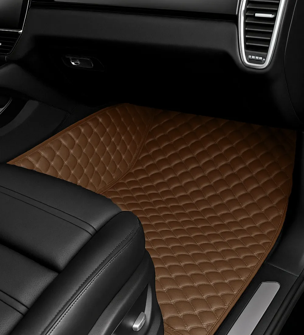 Diamond Series - Mocha with Beige Stitching - Image 2